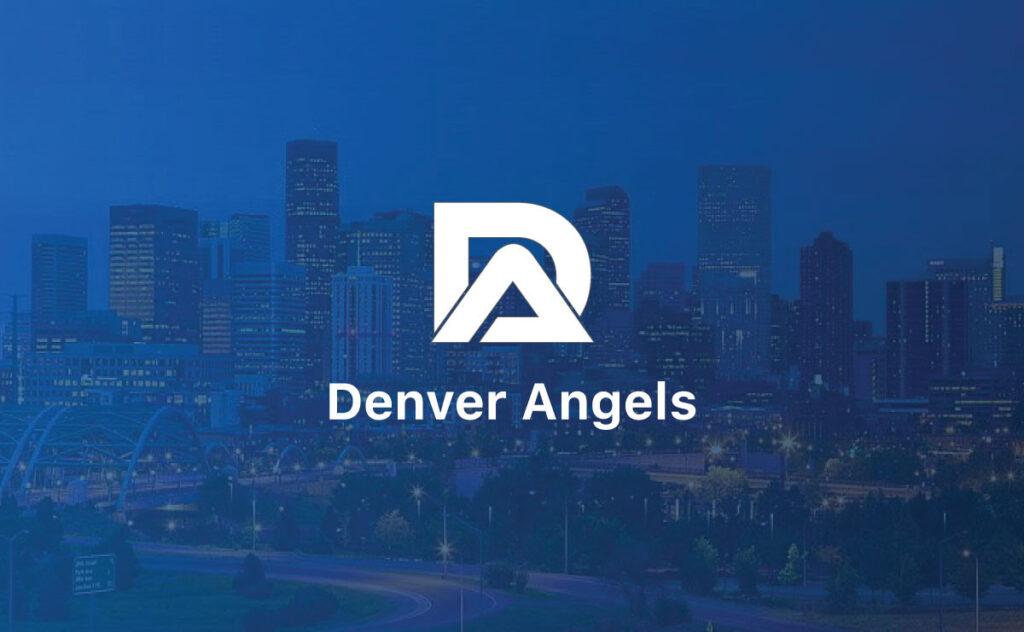 Denver Angels logo in front of city