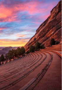 Red Rocks in Colorado